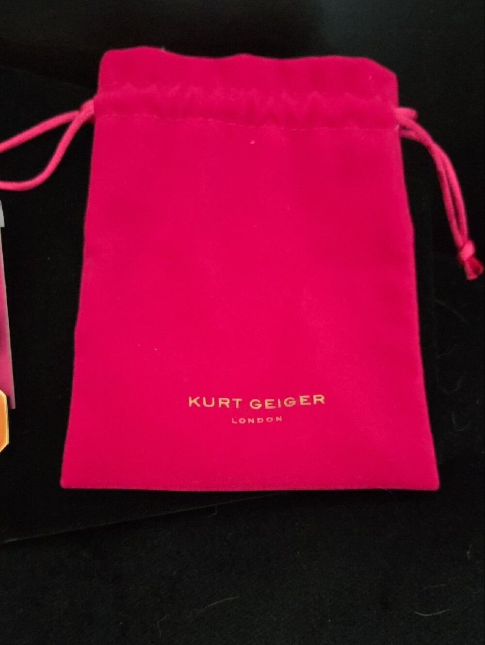 NWT Kurt Geiger London Signature Stone Gem Drop Earrings - Colorful Gold - Picture 7 of 9